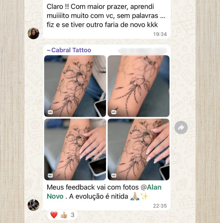 Depoimento de aluno